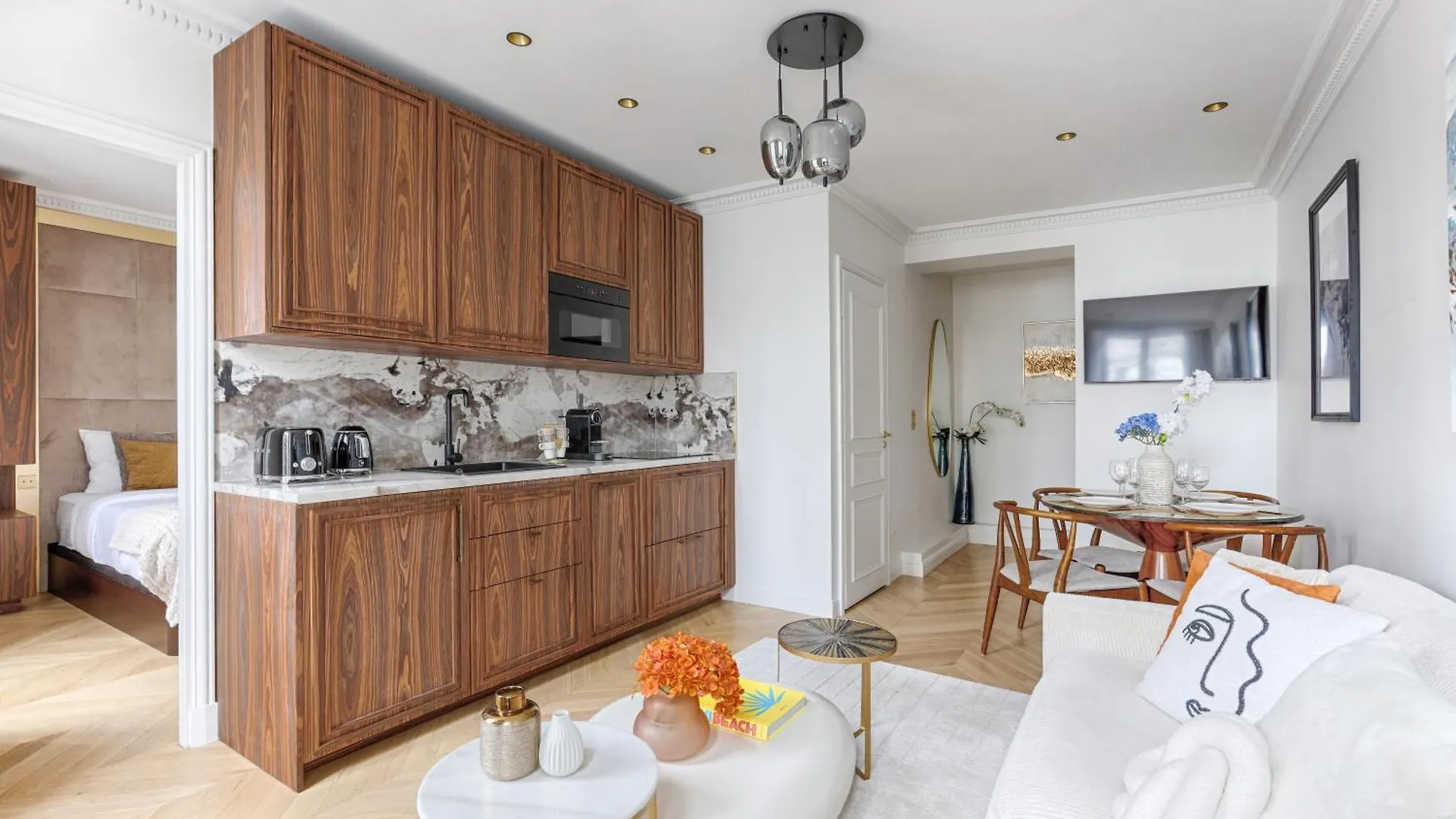 Apartamento Stunning 1 Bedroom For 4 Near Montparnasse Paris